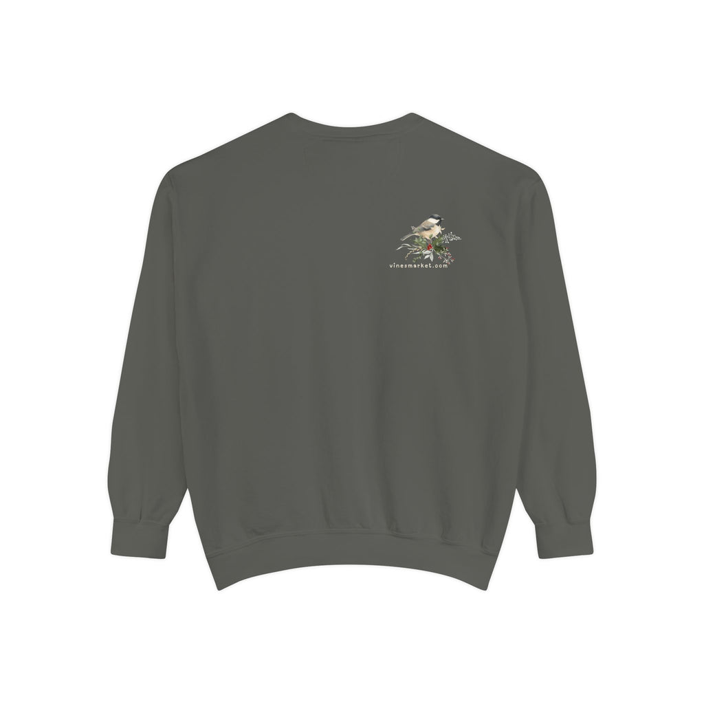 Spread Joy Like Snowflakes | Comfort Colors Snowman Sweatshirt