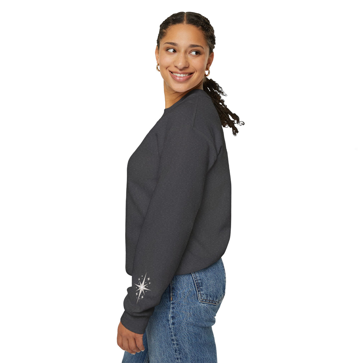 Follow Your Star | Women's Christmas Crewneck Sweatshirt