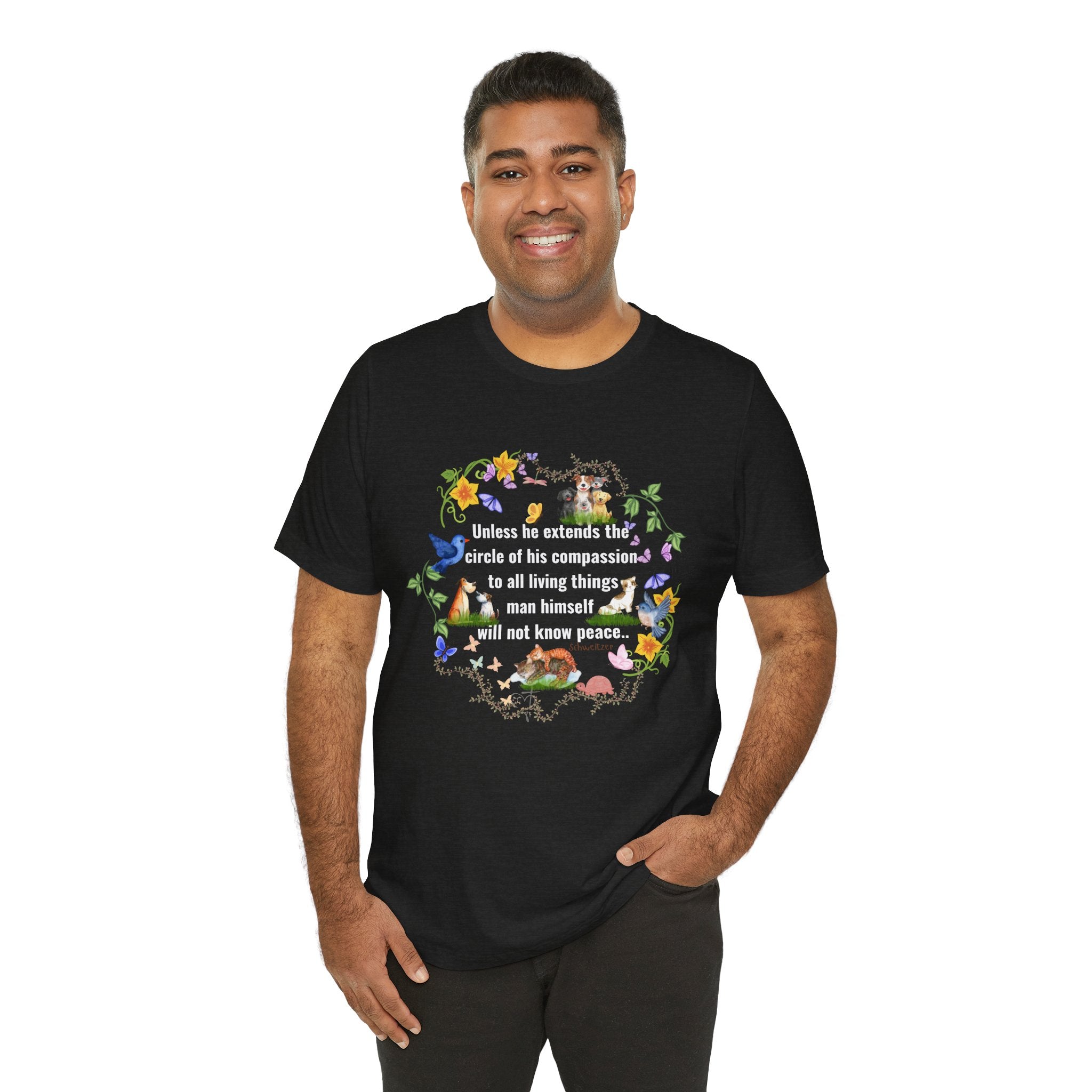 Circle of Compassion - Schweitzer Unisex Relaxed Comfort Tee