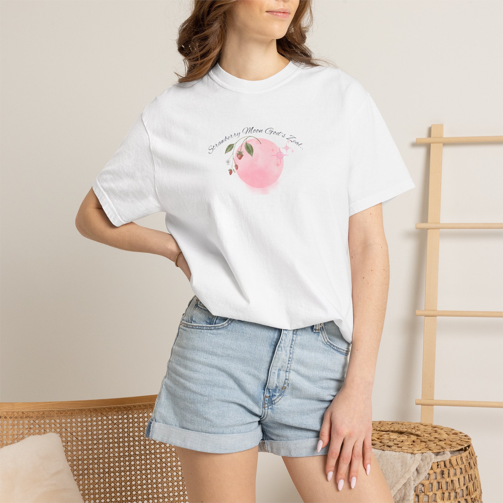 Strawberry Moon Devotional Tee