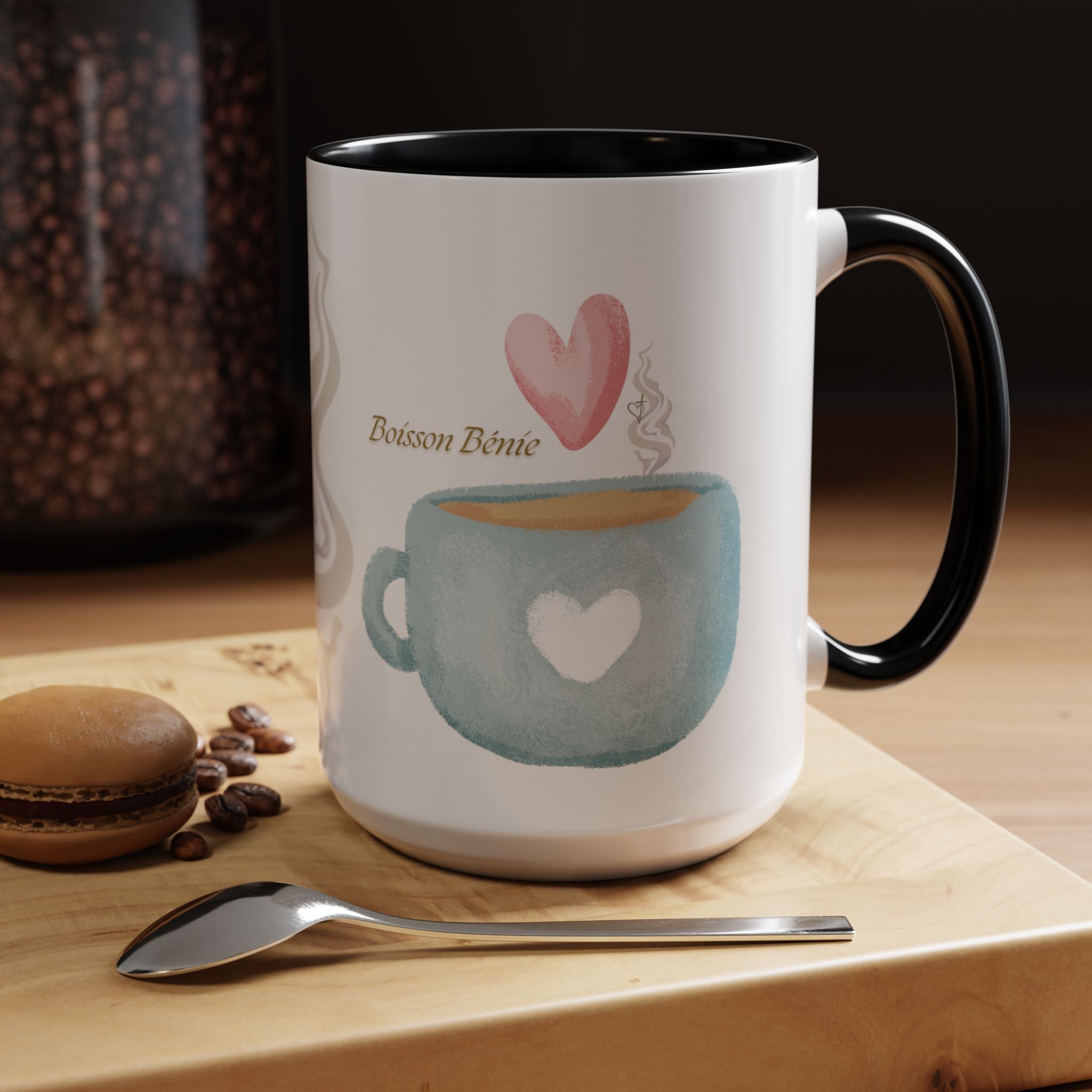 Boisson Bénie | French Blessed Beverage Mug – Mother's Day Gift (11, 15oz)