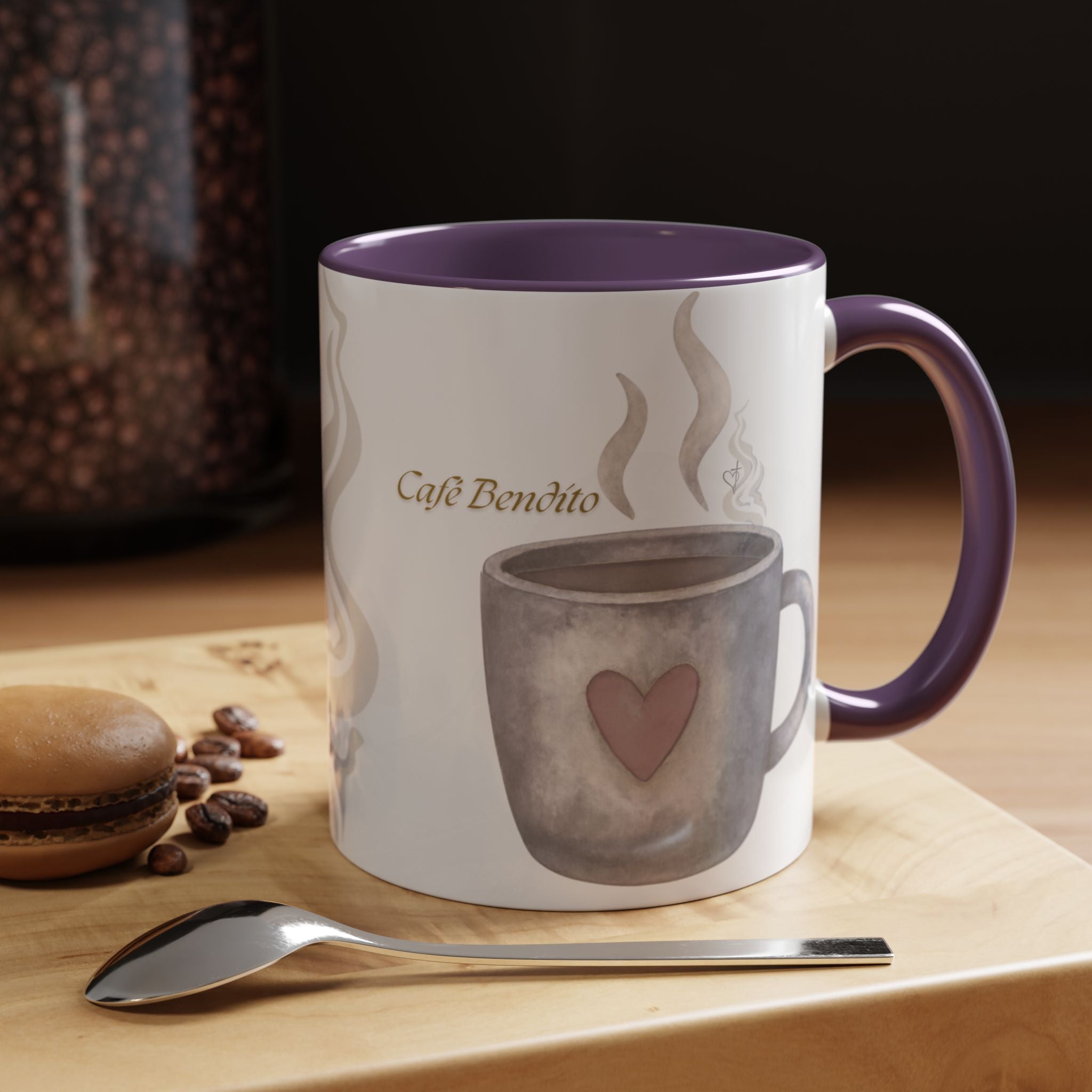 Café Bendito | Spanish Blessed Coffee Mug –Morning Grace in Every Sip (11, 15oz)
