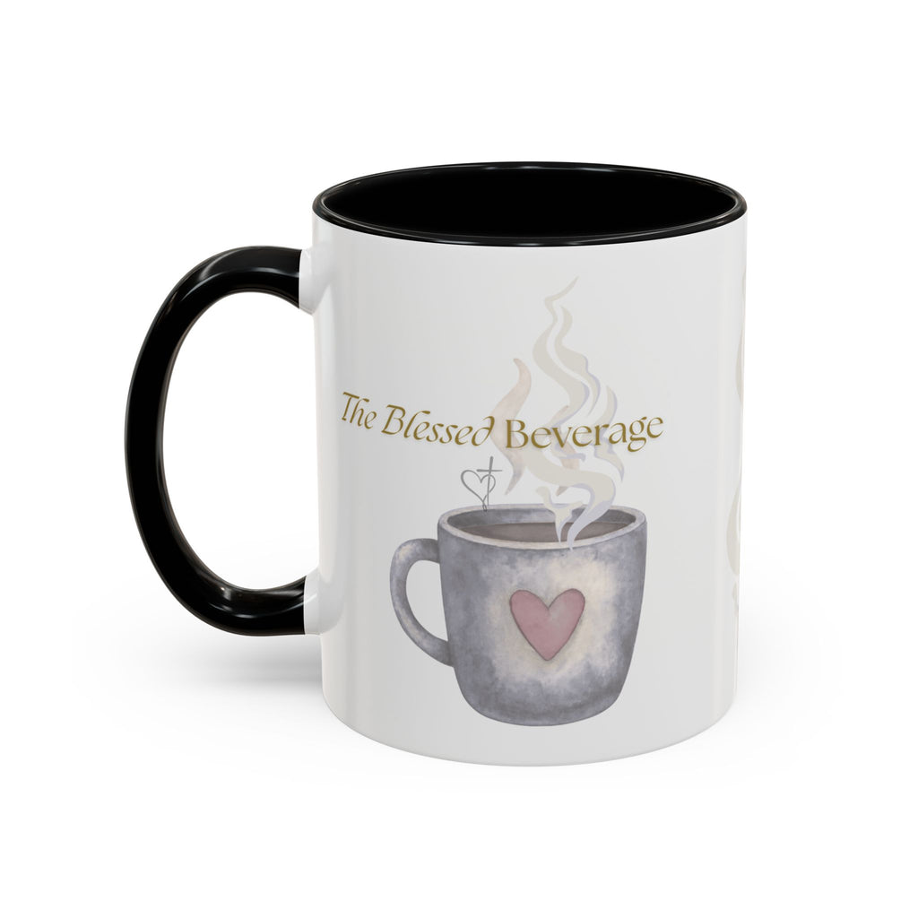 Blessed Beverage Ceramic Mug – Small Blessings for Your Morning (11, 15oz)