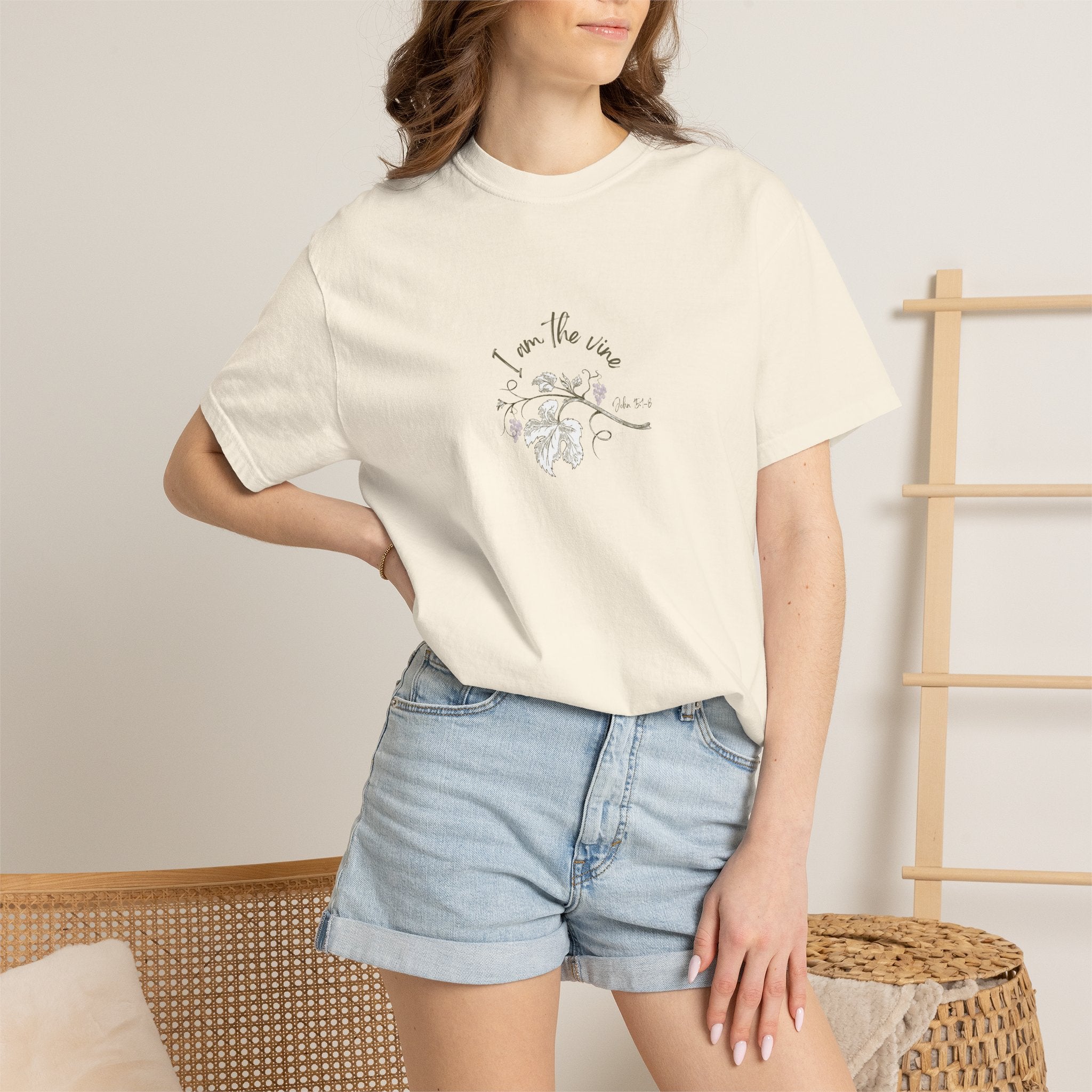 "I am the Vine":   Soft Relaxed Tee