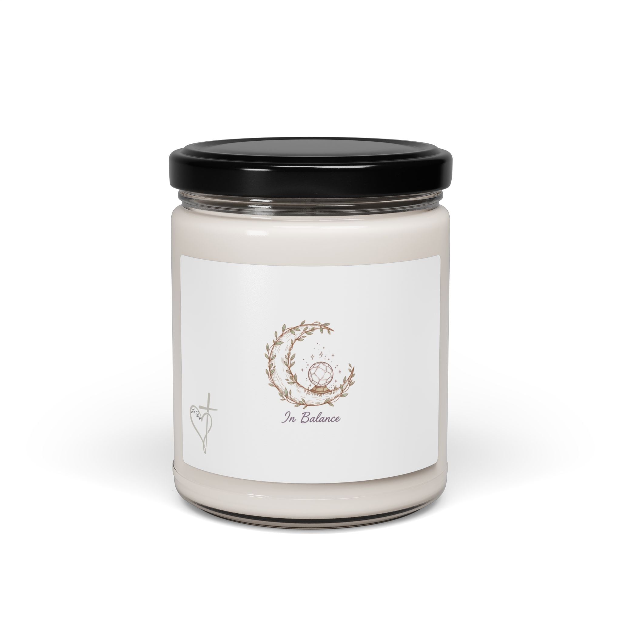 Moon Phase Herbal Soy Candle – In Balance with God