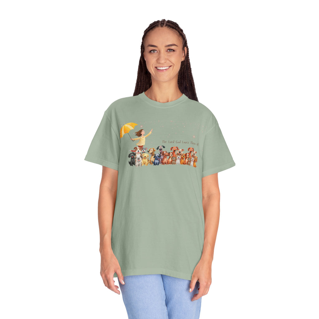 The Lord God Made Them All | Women's Dog Lover Relaxed Tee