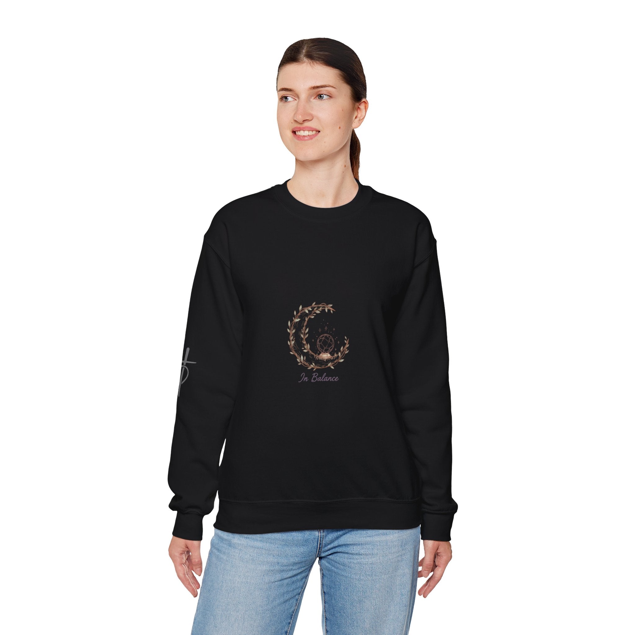 Women's Crew Neck Sweatshirt... In Balance With God