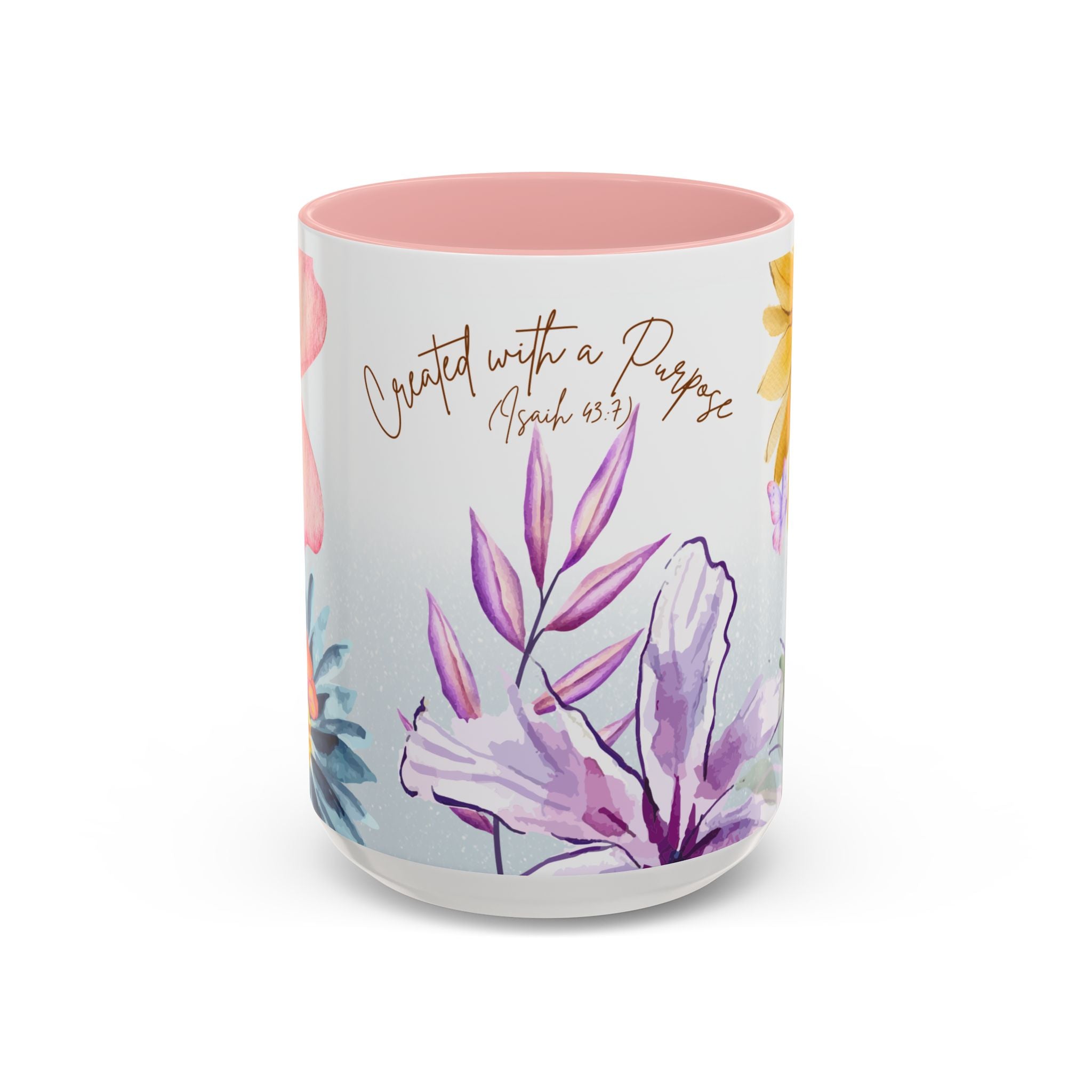 Created With a Purpose Coffee Mug - Morning Grace in Every Sip (11, 15oz)