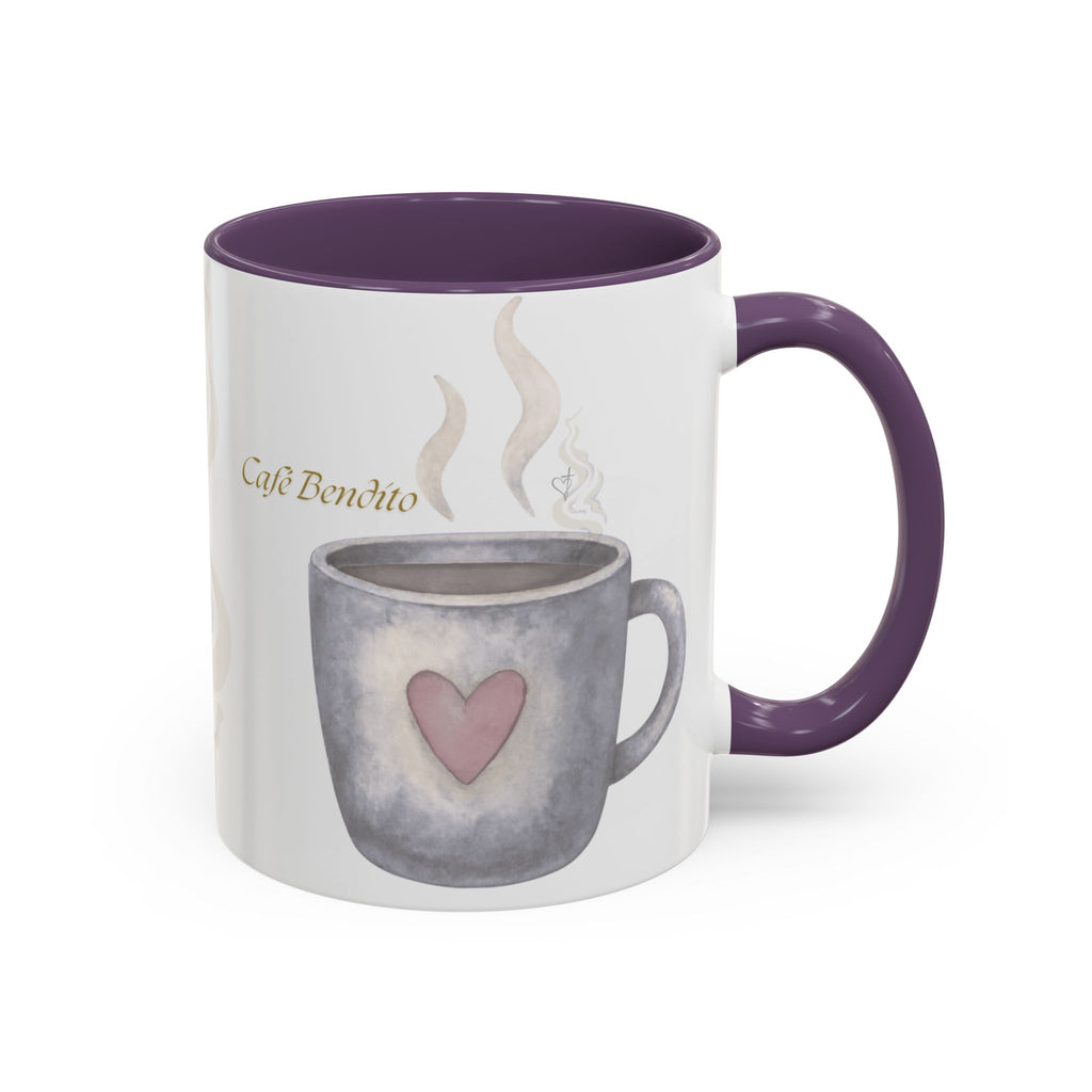 Café Bendito | Spanish Blessed Coffee Mug –Morning Grace in Every Sip (11, 15oz)