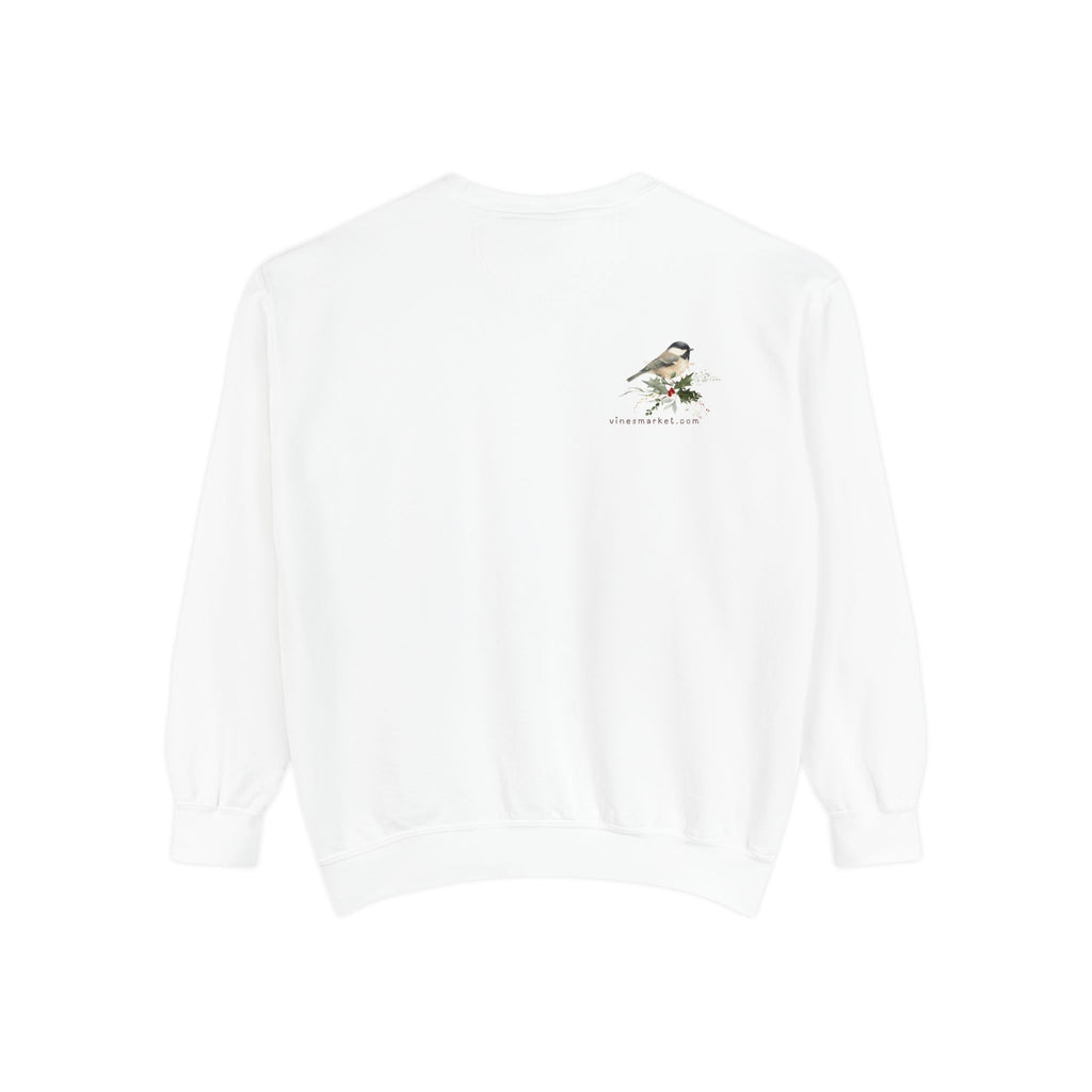 Spread Joy Like Snowflakes | Comfort Colors Snowman Sweatshirt