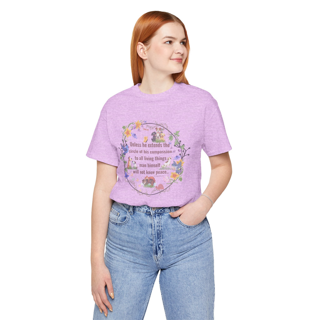 Circle of Compassion - Schweitzer Unisex Relaxed Comfort Tee