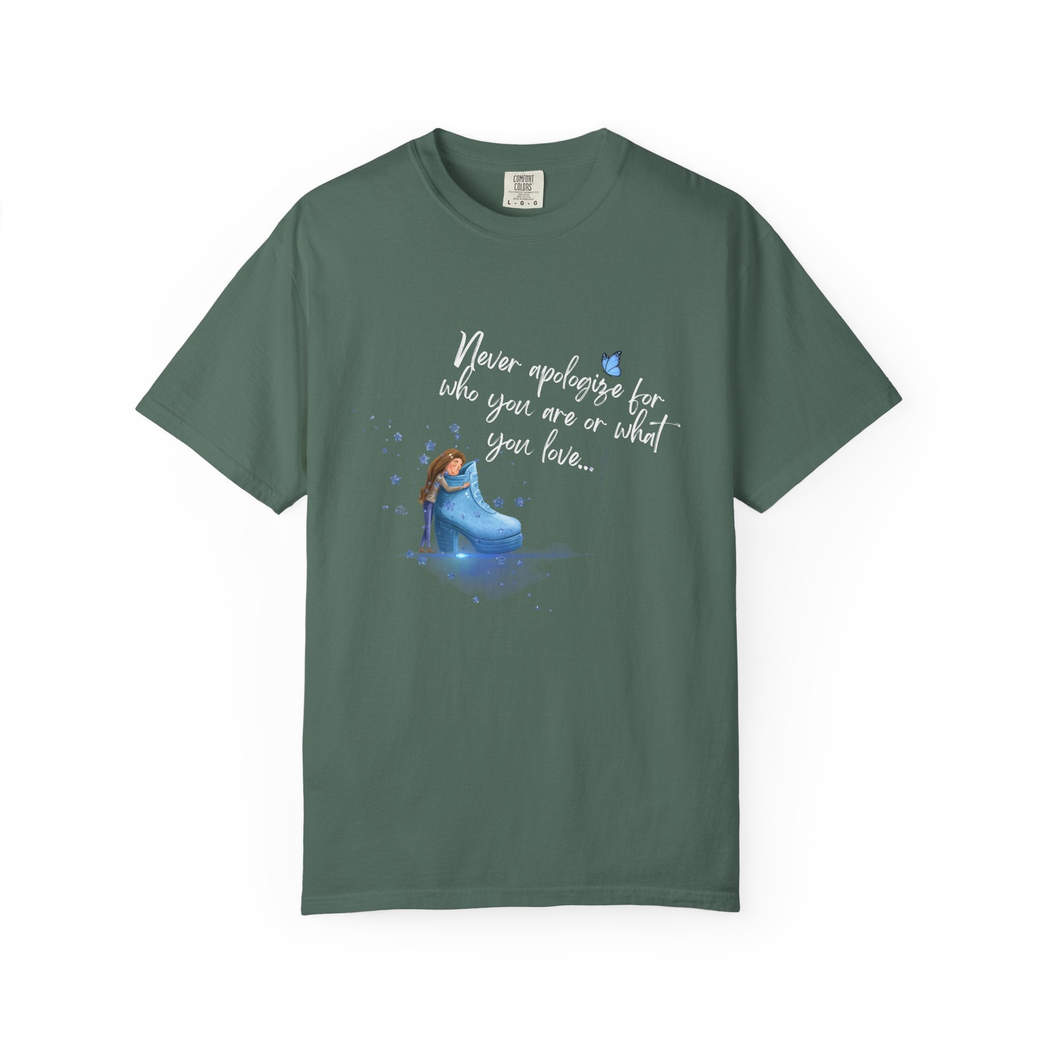 Never Apologize for What You Love   Women's Relaxed Tee