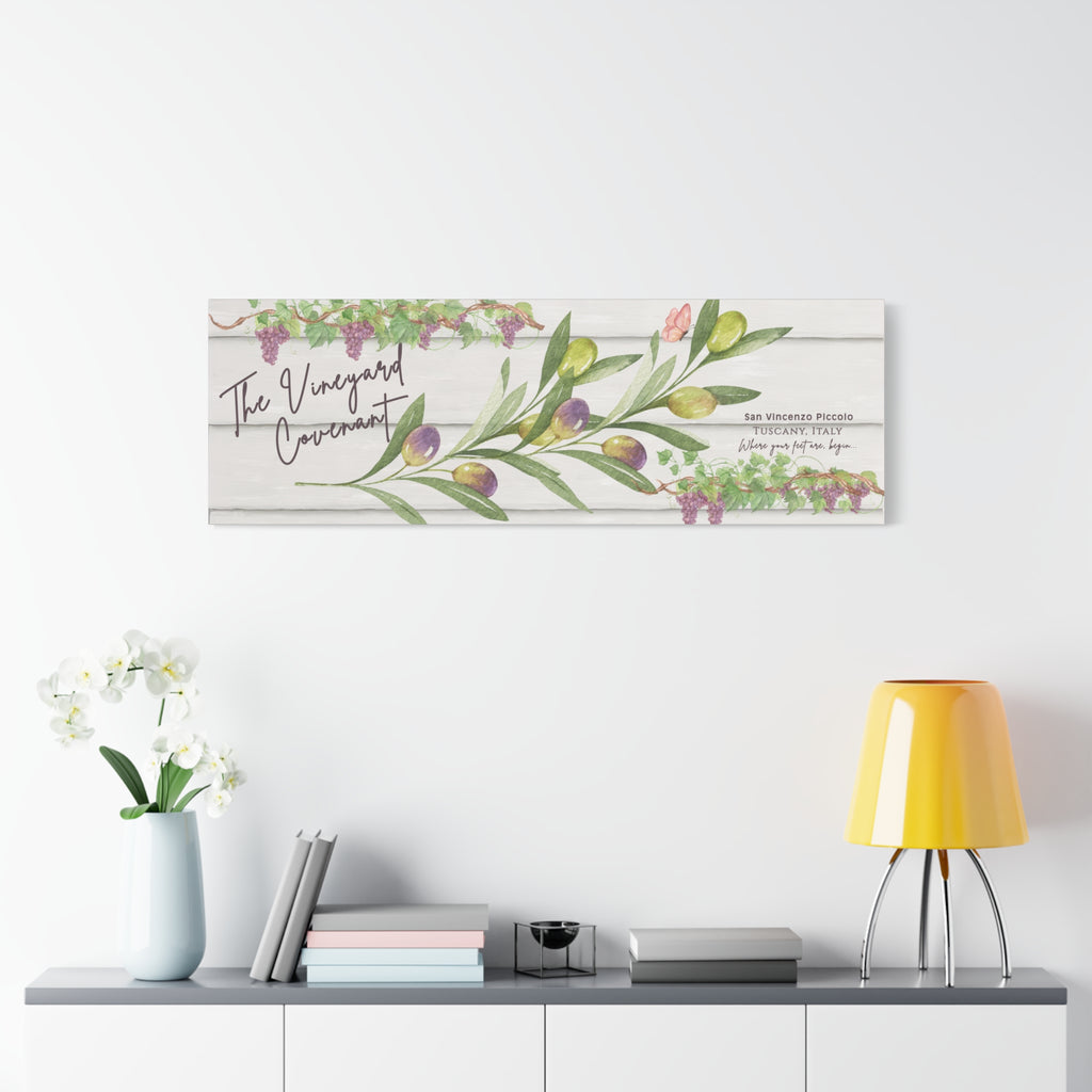 The Vineyard Covenant — Matte Canvas Wall Art | San Vincenzo Piccolo