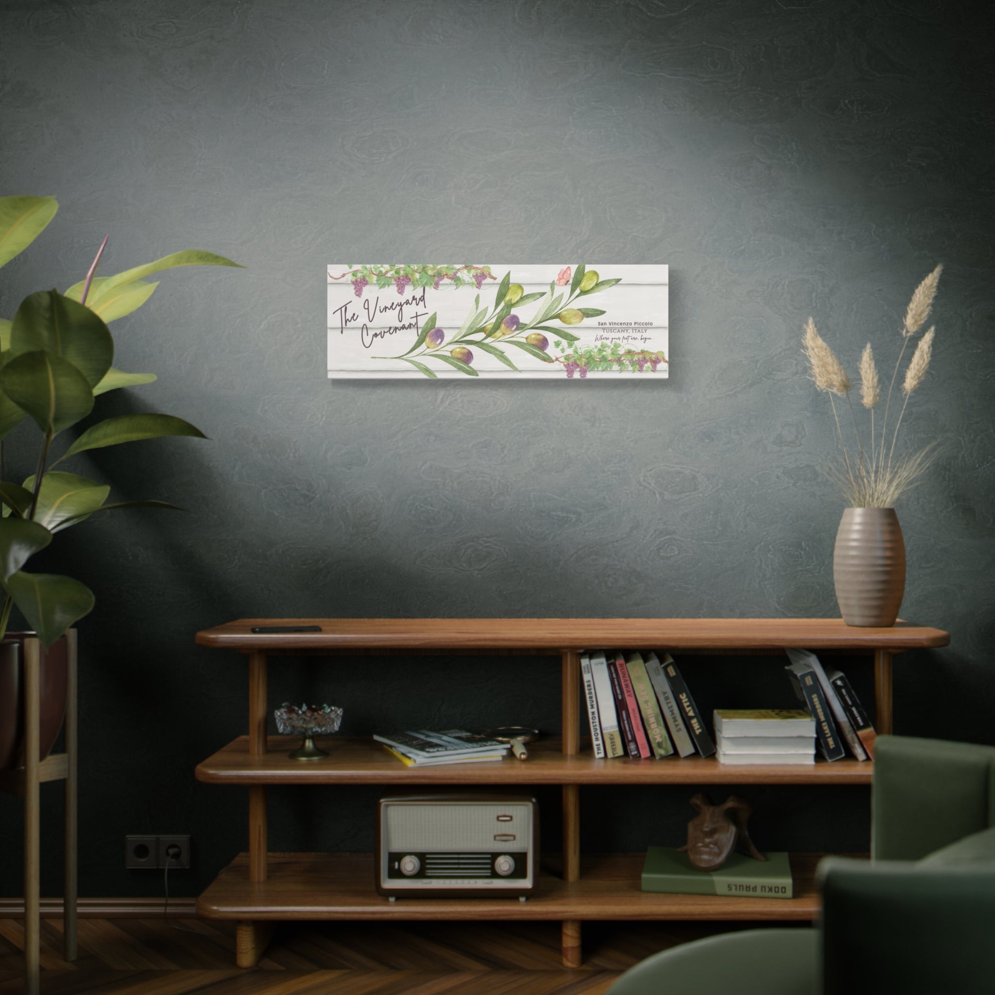 The Vineyard Covenant — Matte Canvas Wall Art | San Vincenzo Piccolo