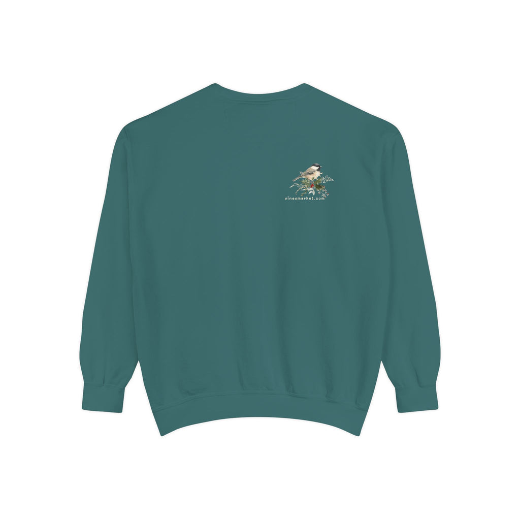Spread Joy Like Snowflakes | Comfort Colors Snowman Sweatshirt