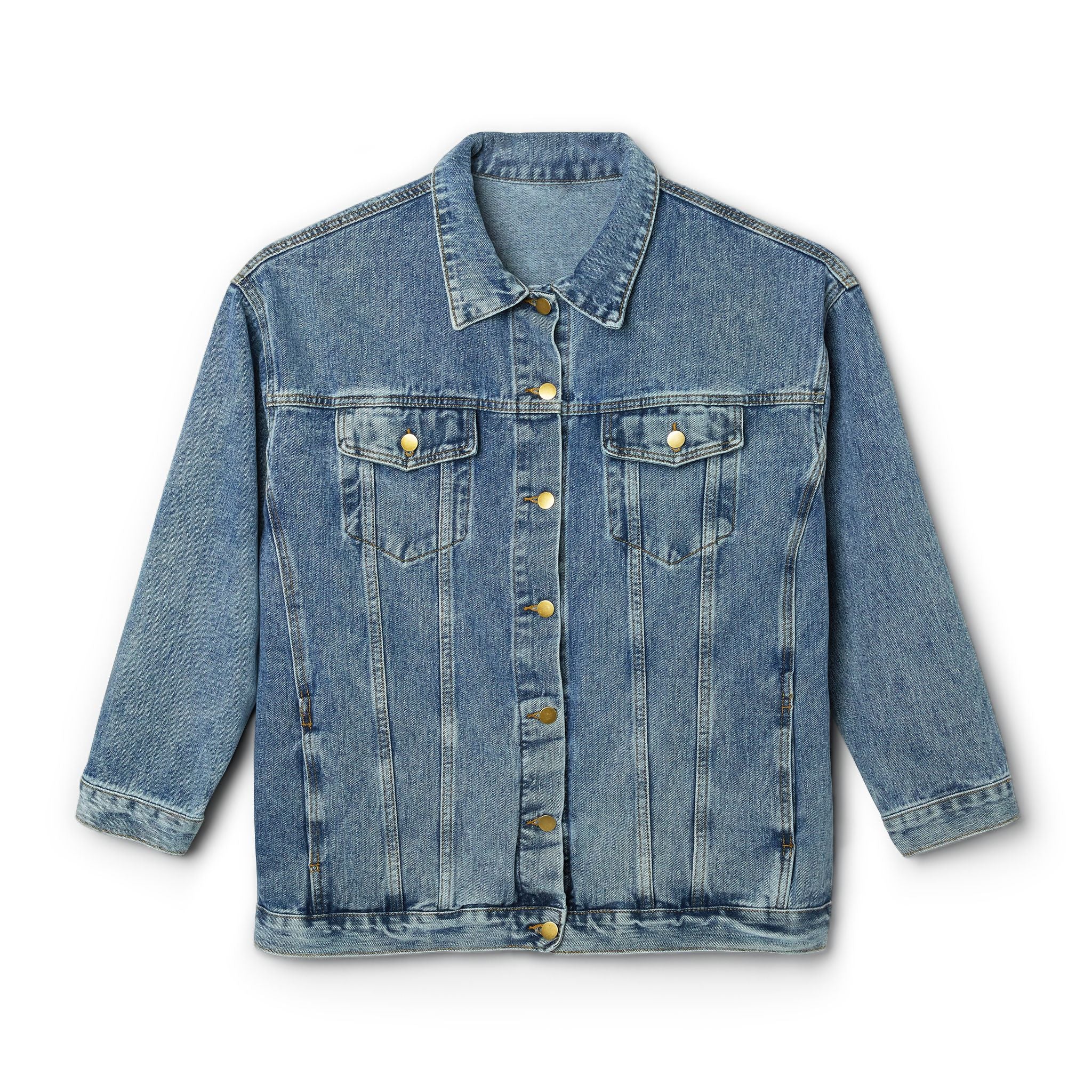 Adult Female Denim Jacket:  Every Little Thing is Gonna Be Alright
