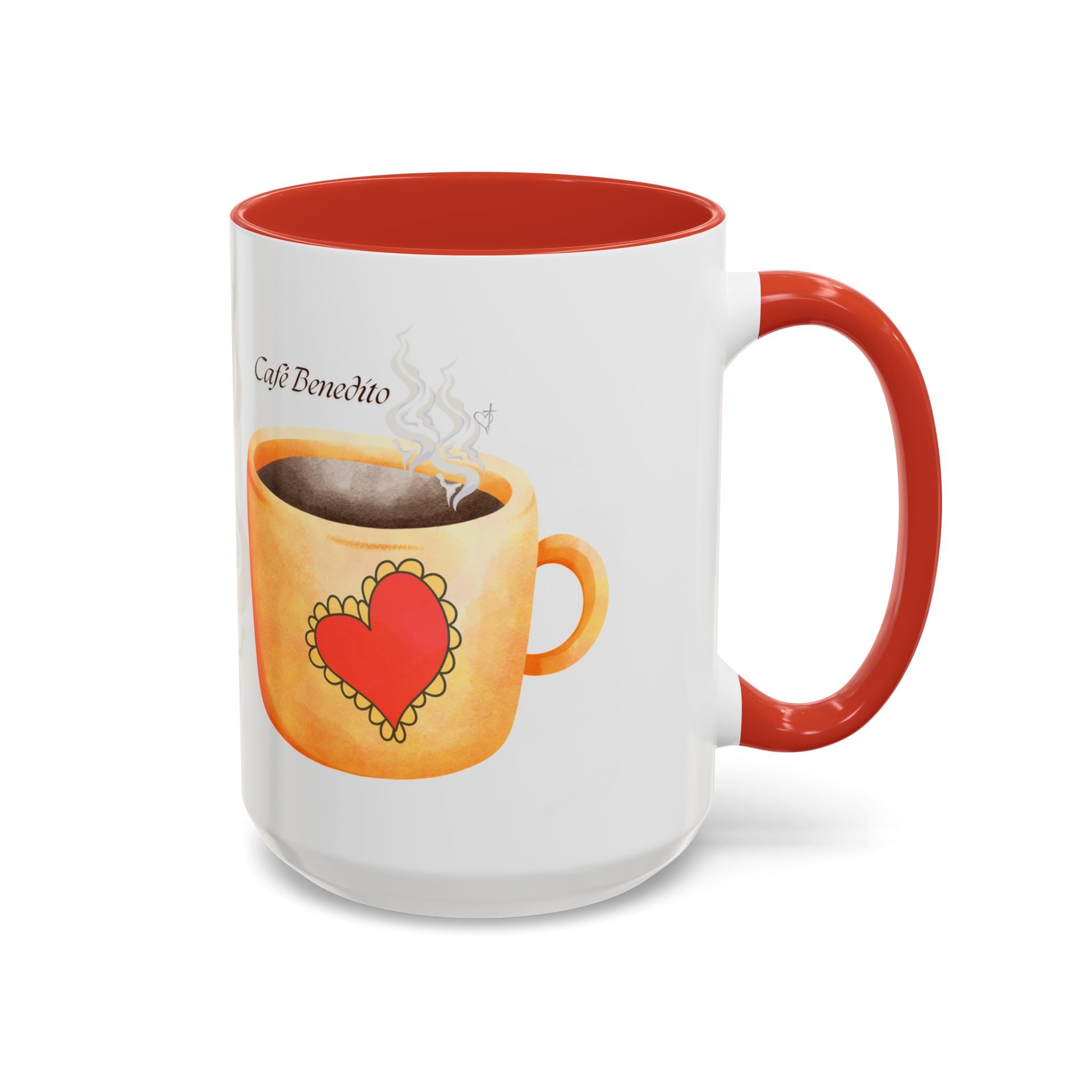 Café Bendito | Spanish Blessed Sunshine Coffee Mug –Morning Grace in Every Sip (11, 15oz)
