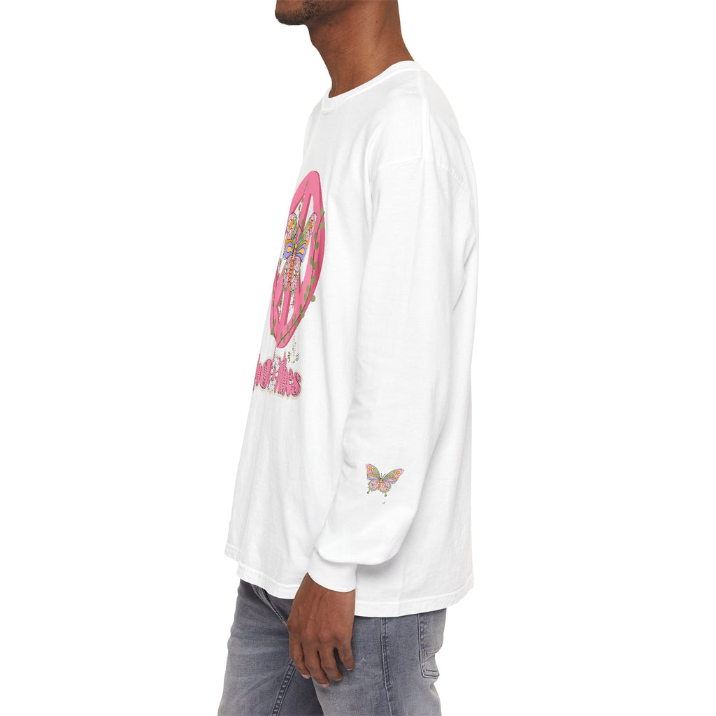Good Vibes Peace and Love Soft Long Sleeve T-Shirt for Her