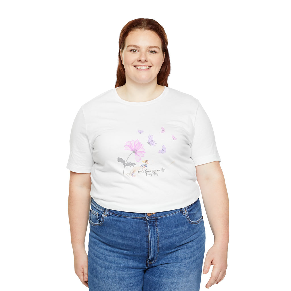 God's Grace Gives Me Hope Tee – Butterflies & Bloom