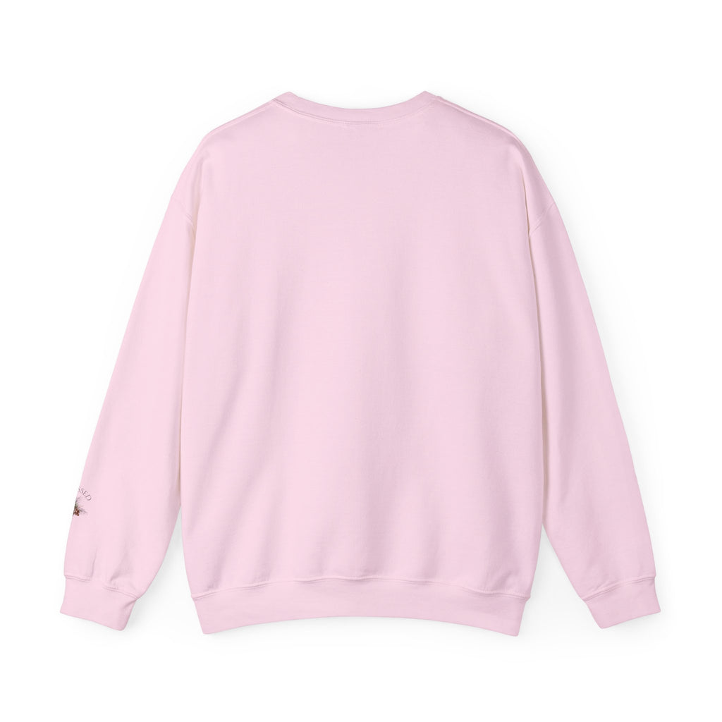 Merry & Bright & Blessed | Women's Christmas Crewneck Sweatshirt