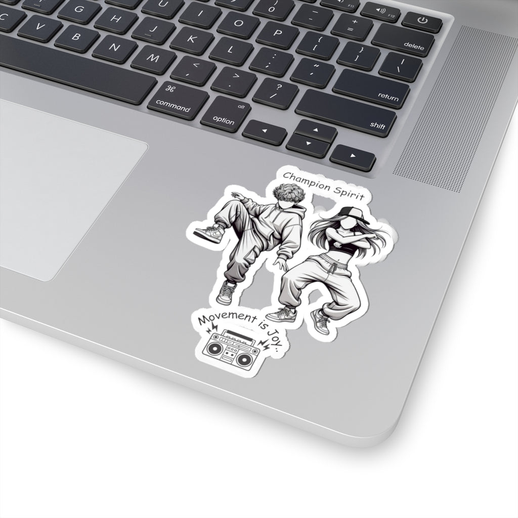 Hip Hop "Move with Joy Vinyl Sticker