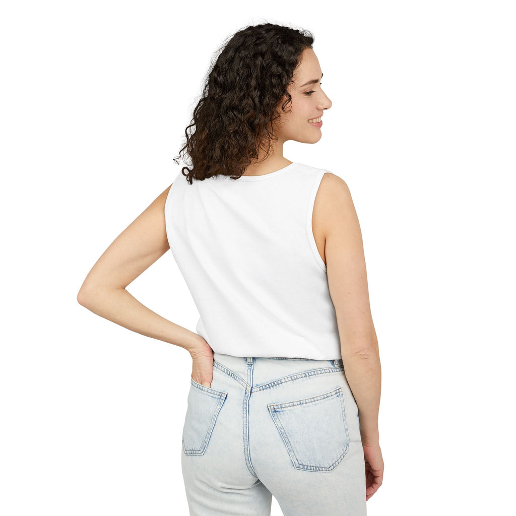 Soft Garment-Dyed Tank Top for Her:  Unity Heals