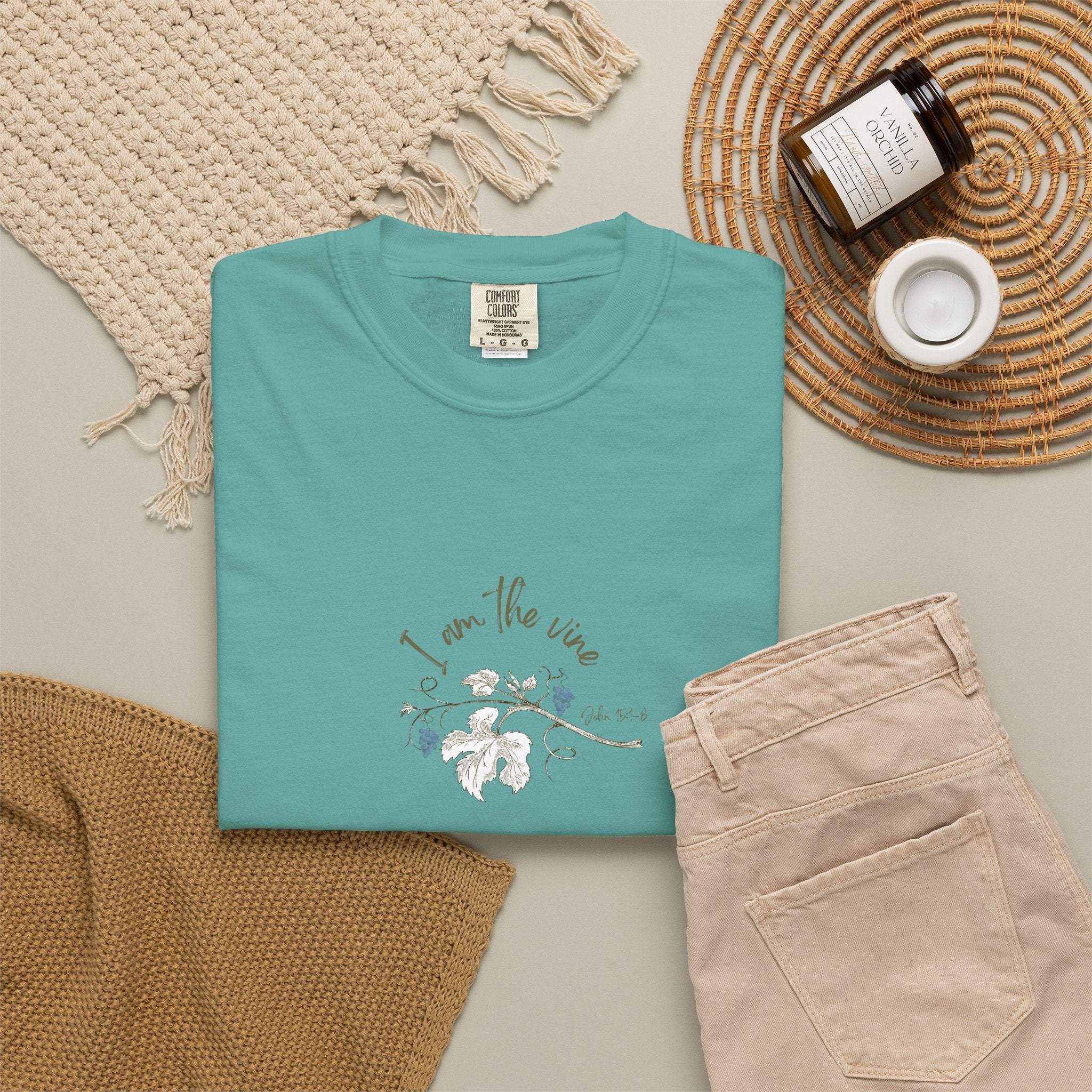 "I am the Vine":   Soft Relaxed Tee