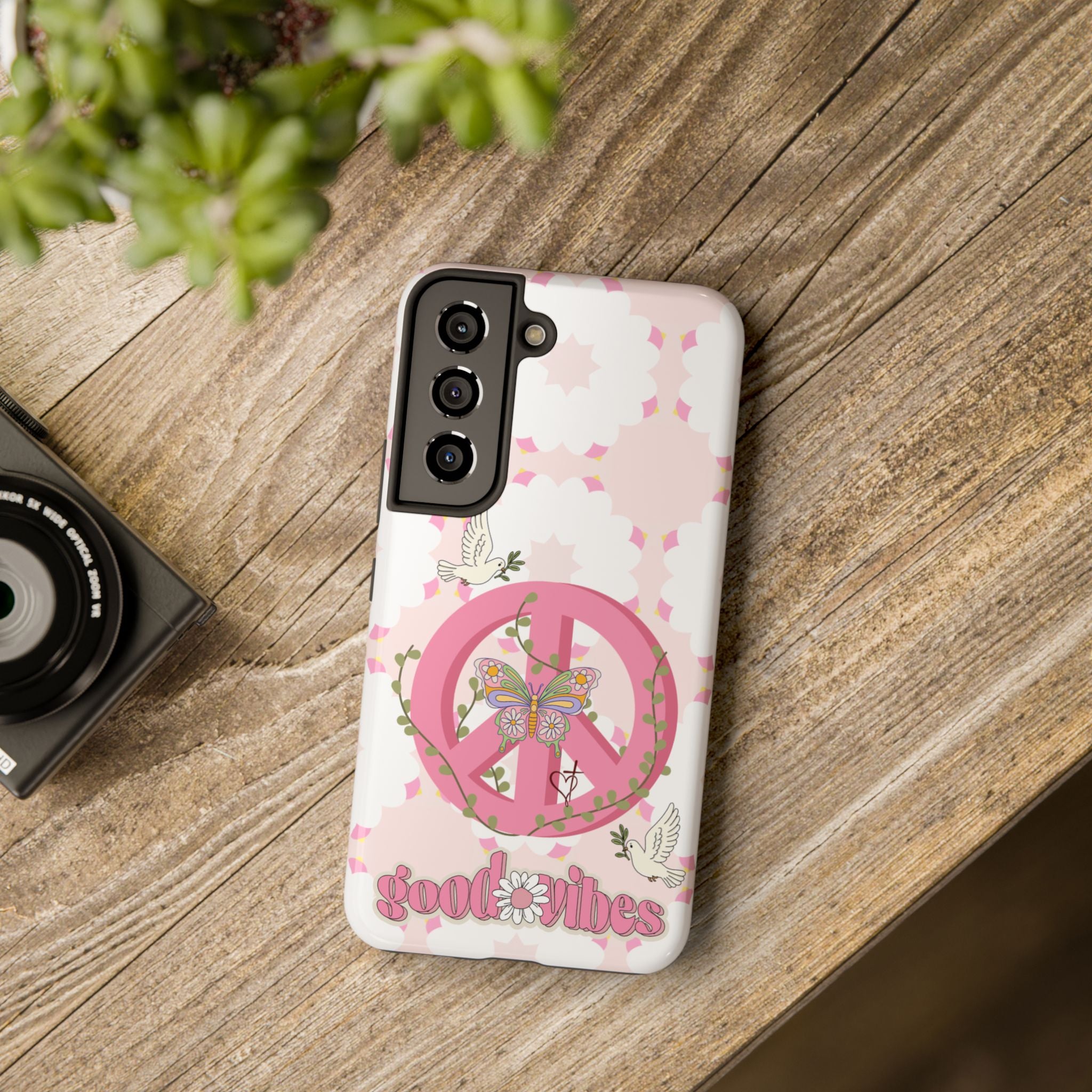 Peace Phone Case:  Good Vibes