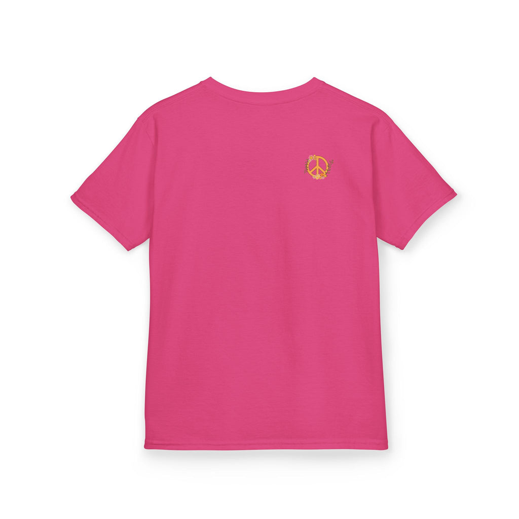 Kids Unisex Tee:  Peace and Love
