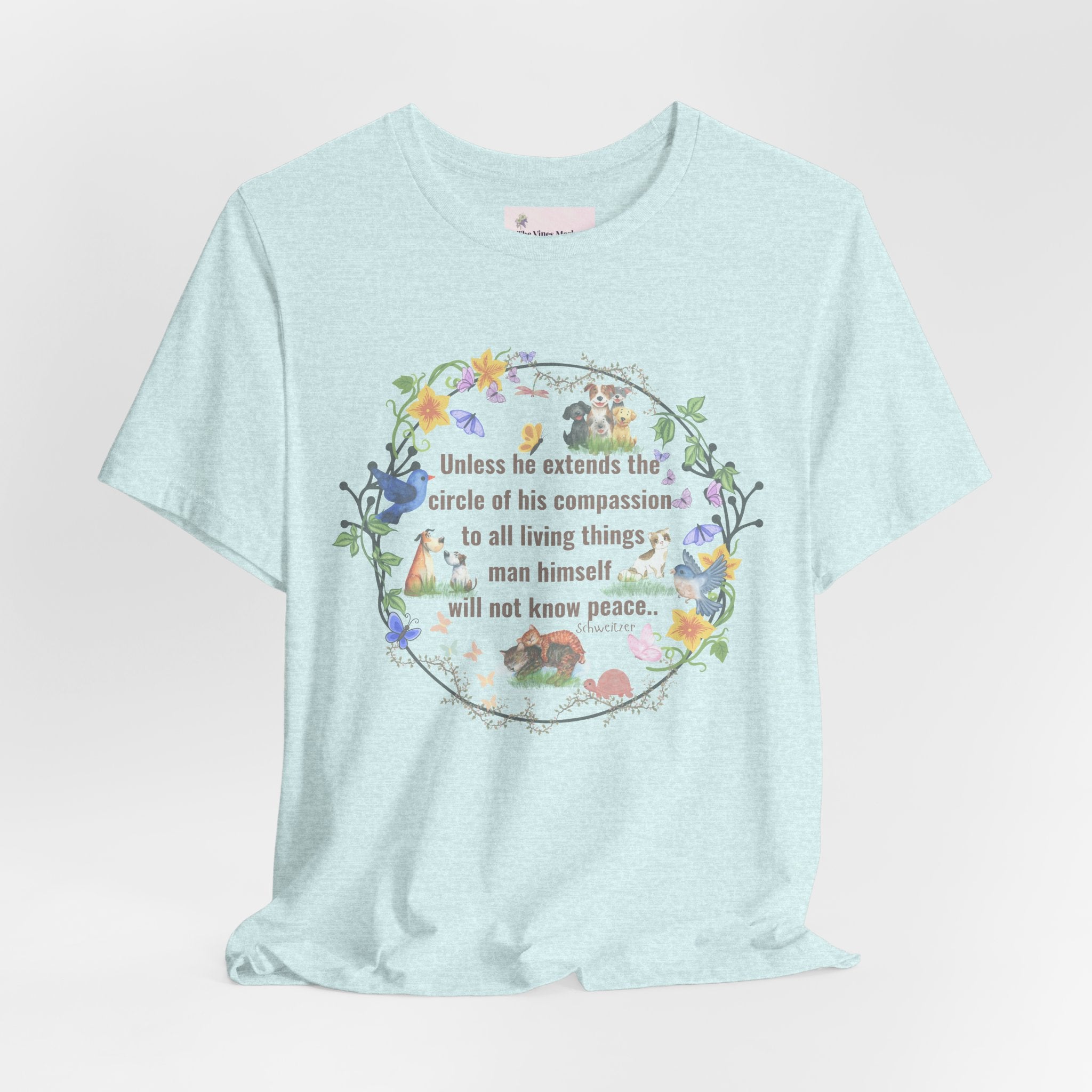 Circle of Compassion - Schweitzer Unisex Relaxed Comfort Tee