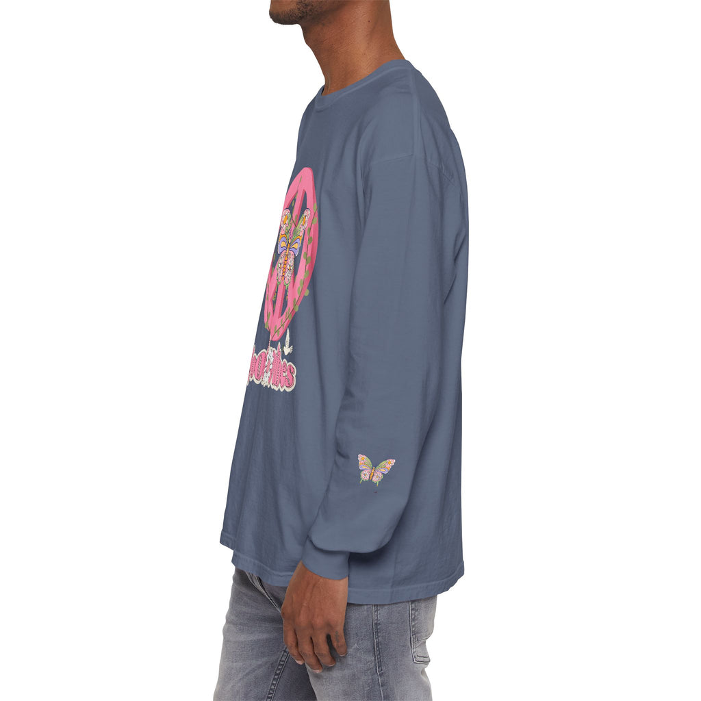 Good Vibes Peace and Love Soft Long Sleeve T-Shirt for Her