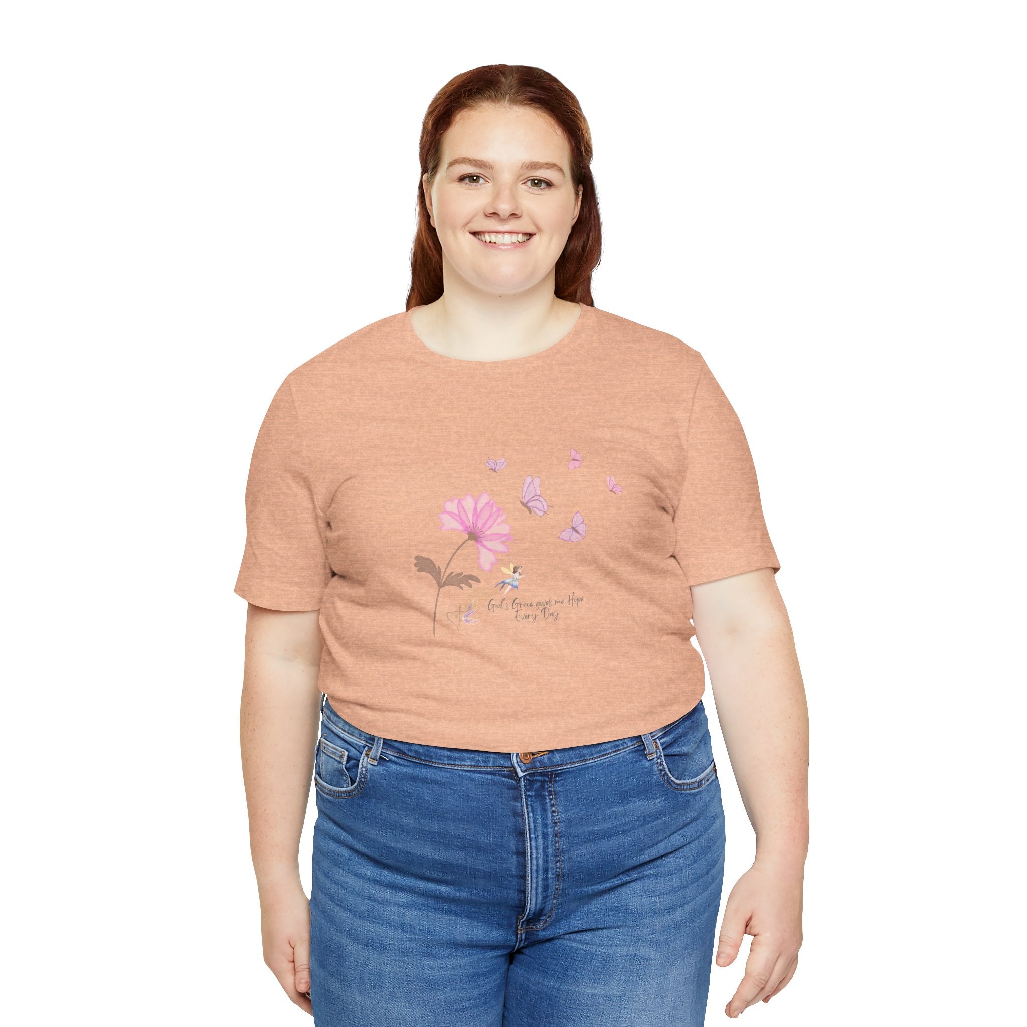 God's Grace Gives Me Hope Tee – Butterflies & Bloom