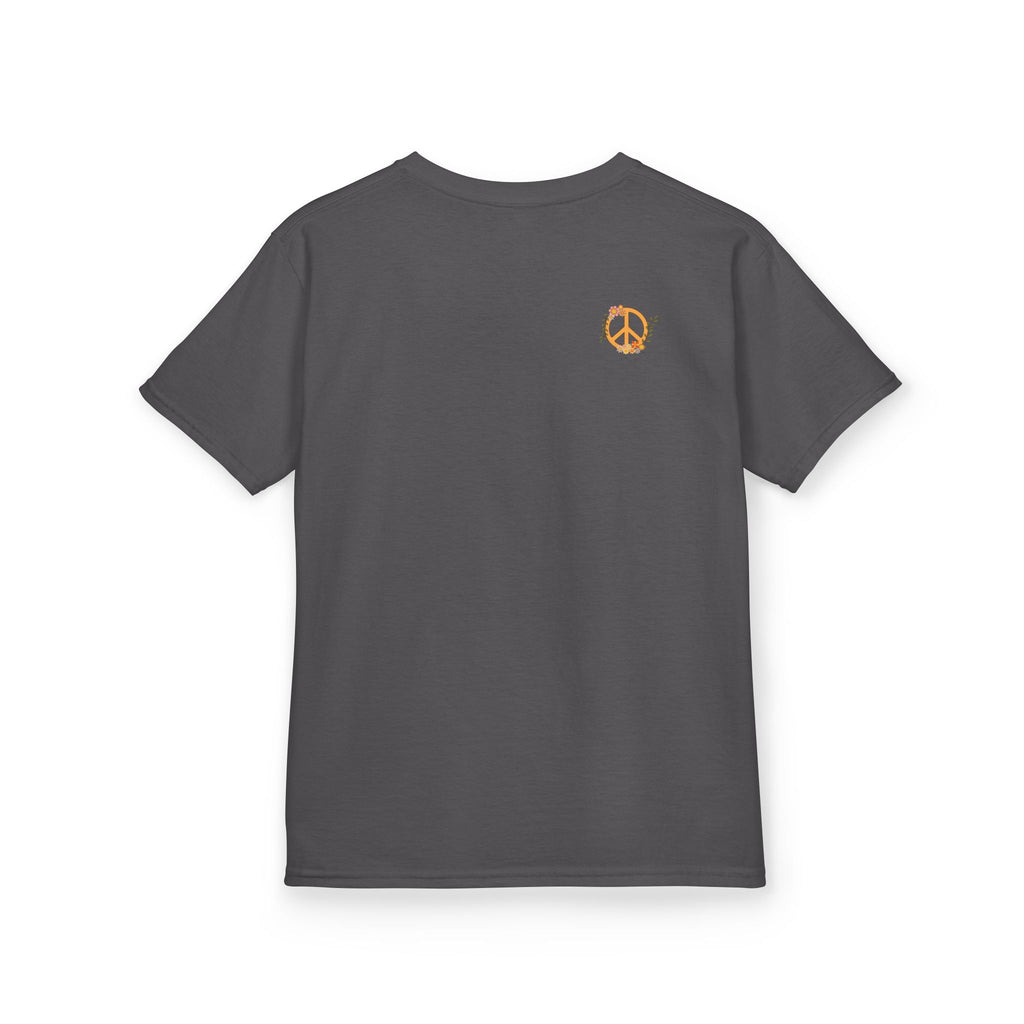 Kids Unisex Tee:  Peace and Love