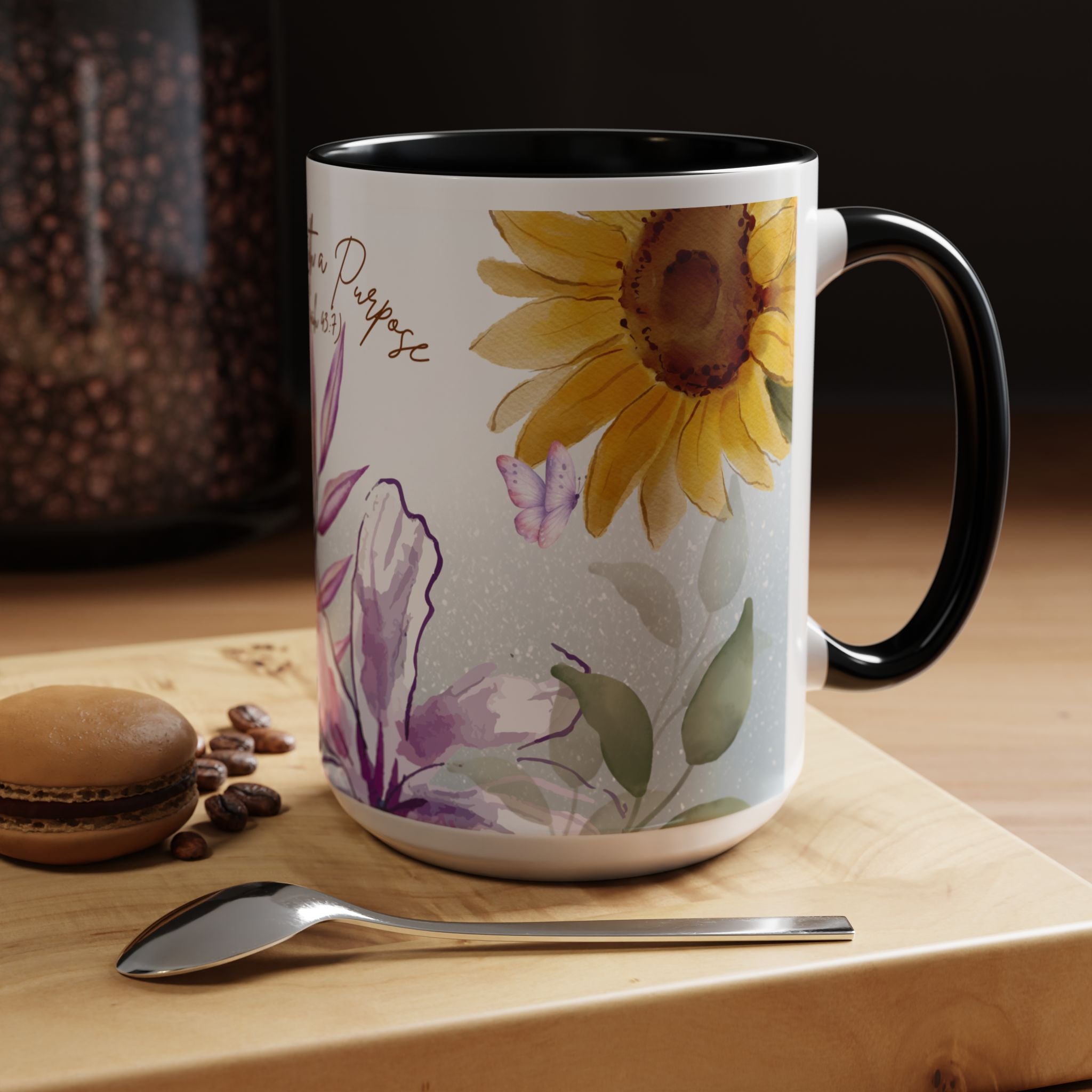 Created With a Purpose Coffee Mug - Morning Grace in Every Sip (11, 15oz)