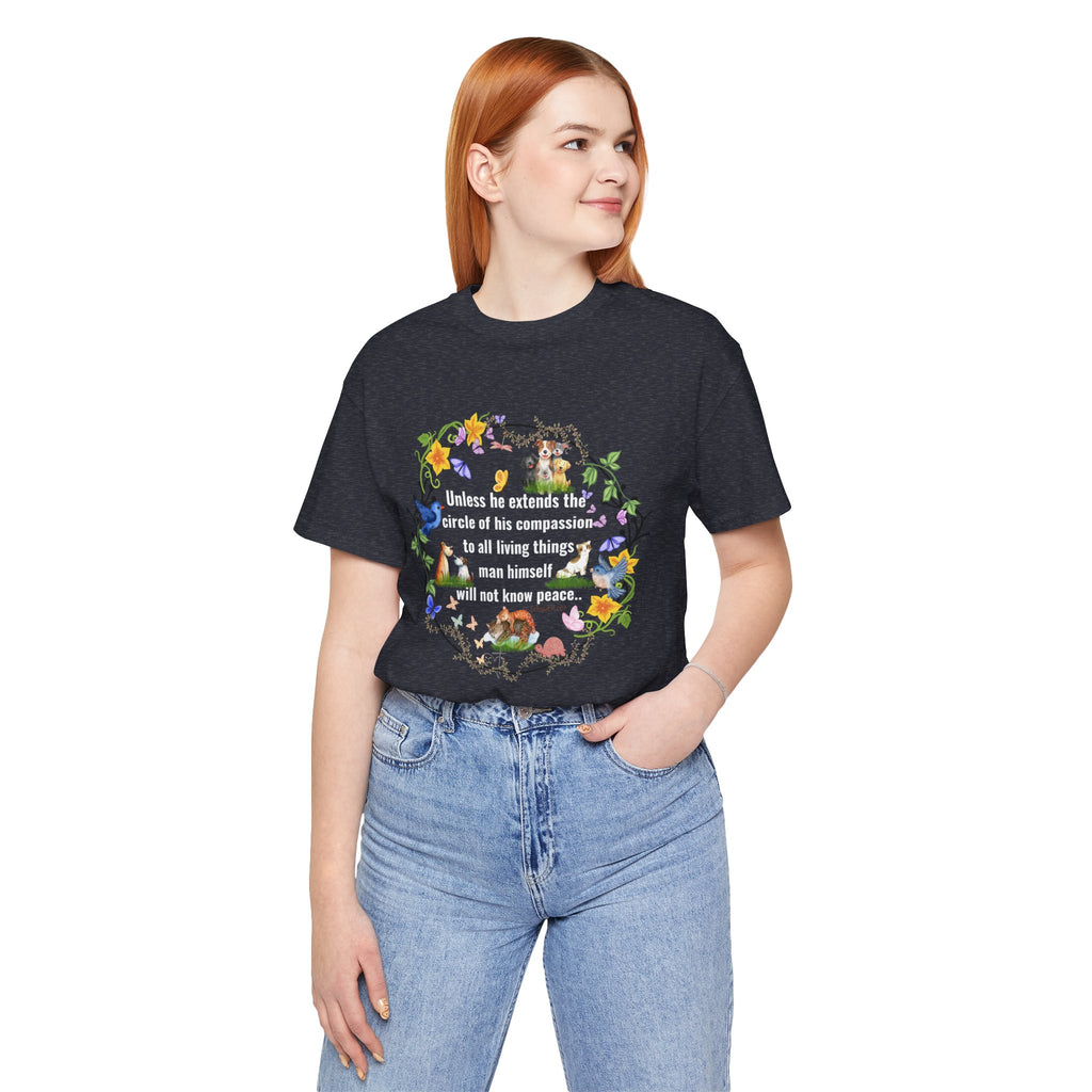 Circle of Compassion - Schweitzer Unisex Relaxed Comfort Tee