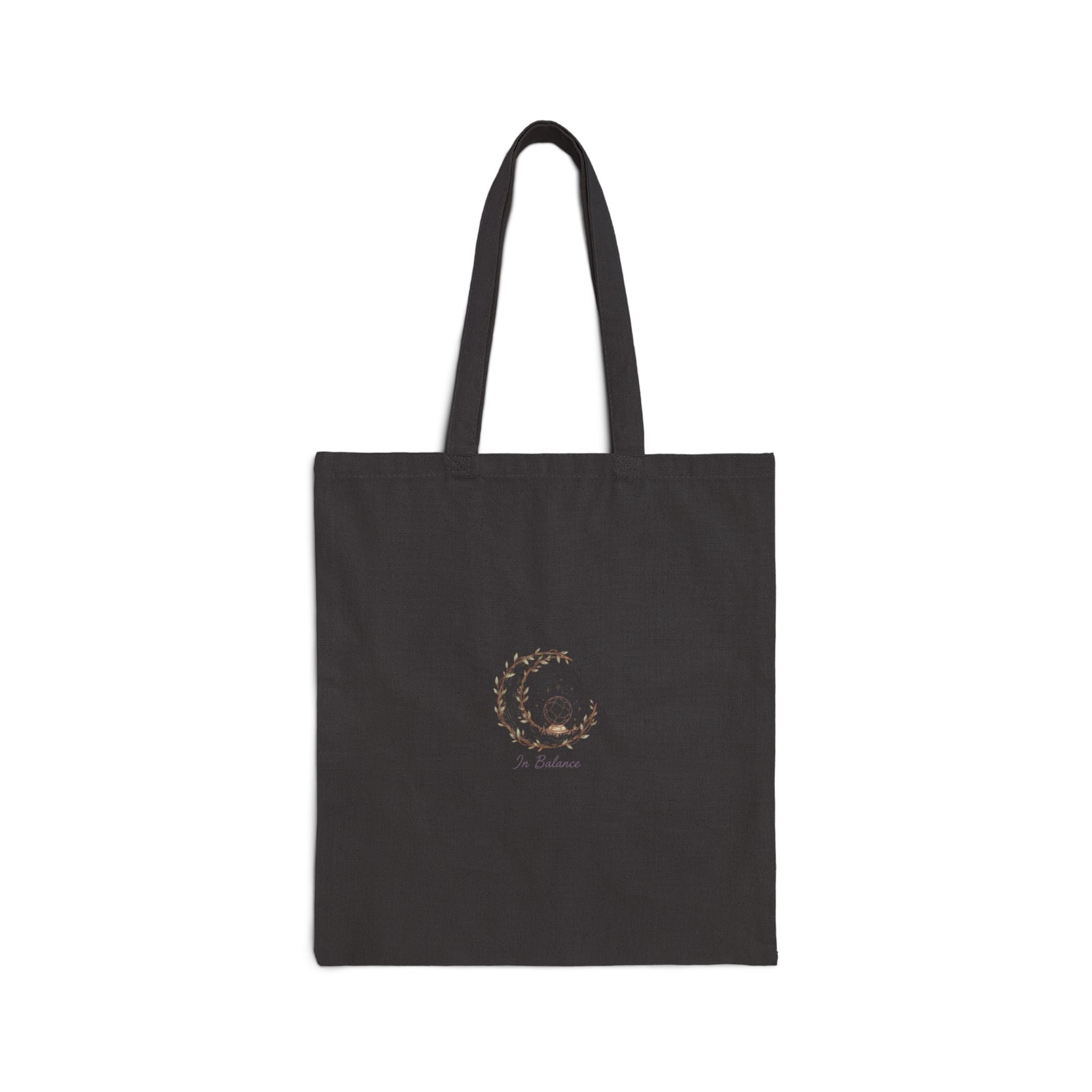 Gentle Moon Wreath Canvas Tote – Rest in Grace