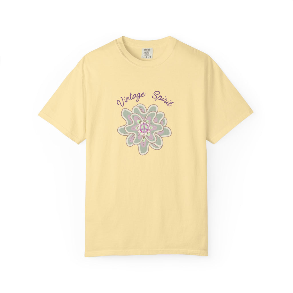 Peace and Love Vintage Spirit Floral T-Shirt -- For Her