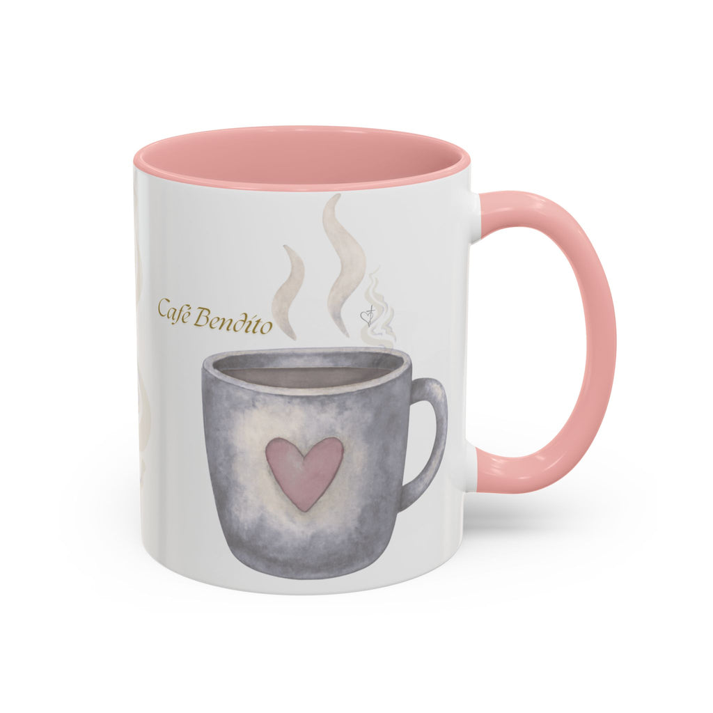 Café Bendito | Spanish Blessed Coffee Mug –Morning Grace in Every Sip (11, 15oz)