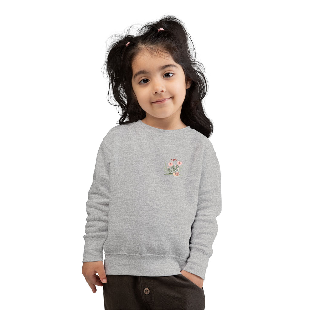 Toddler Retro Sweatshirt:  All You Need is Love