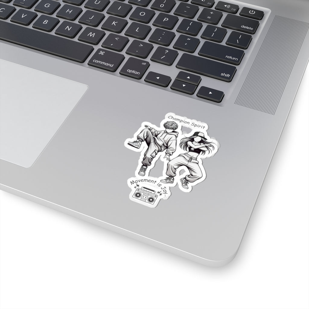 Hip Hop "Move with Joy Vinyl Sticker
