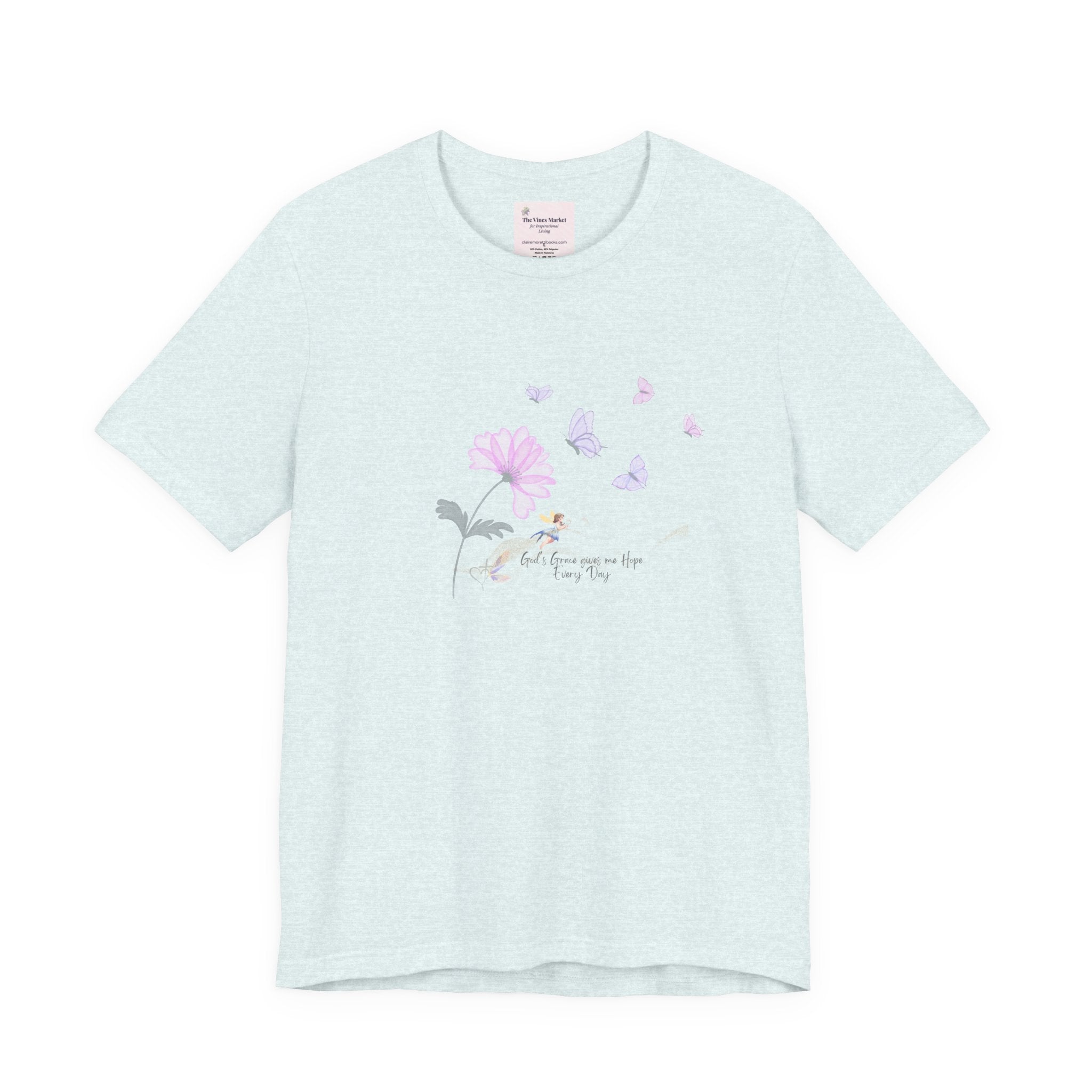 God's Grace Gives Me Hope Tee – Butterflies & Bloom