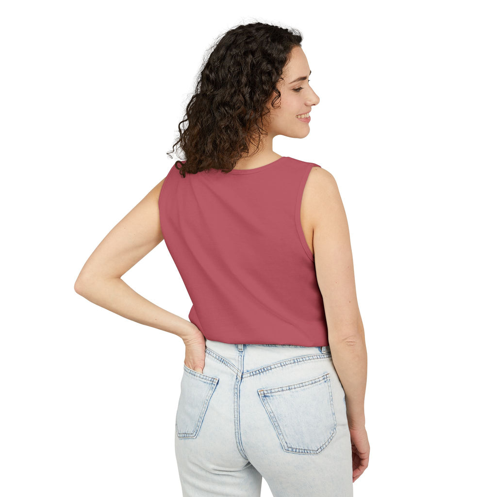 Soft Garment-Dyed Tank Top for Her:  Unity Heals