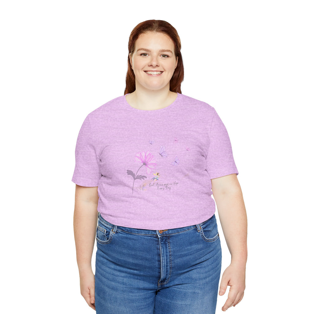God's Grace Gives Me Hope Tee – Butterflies & Bloom