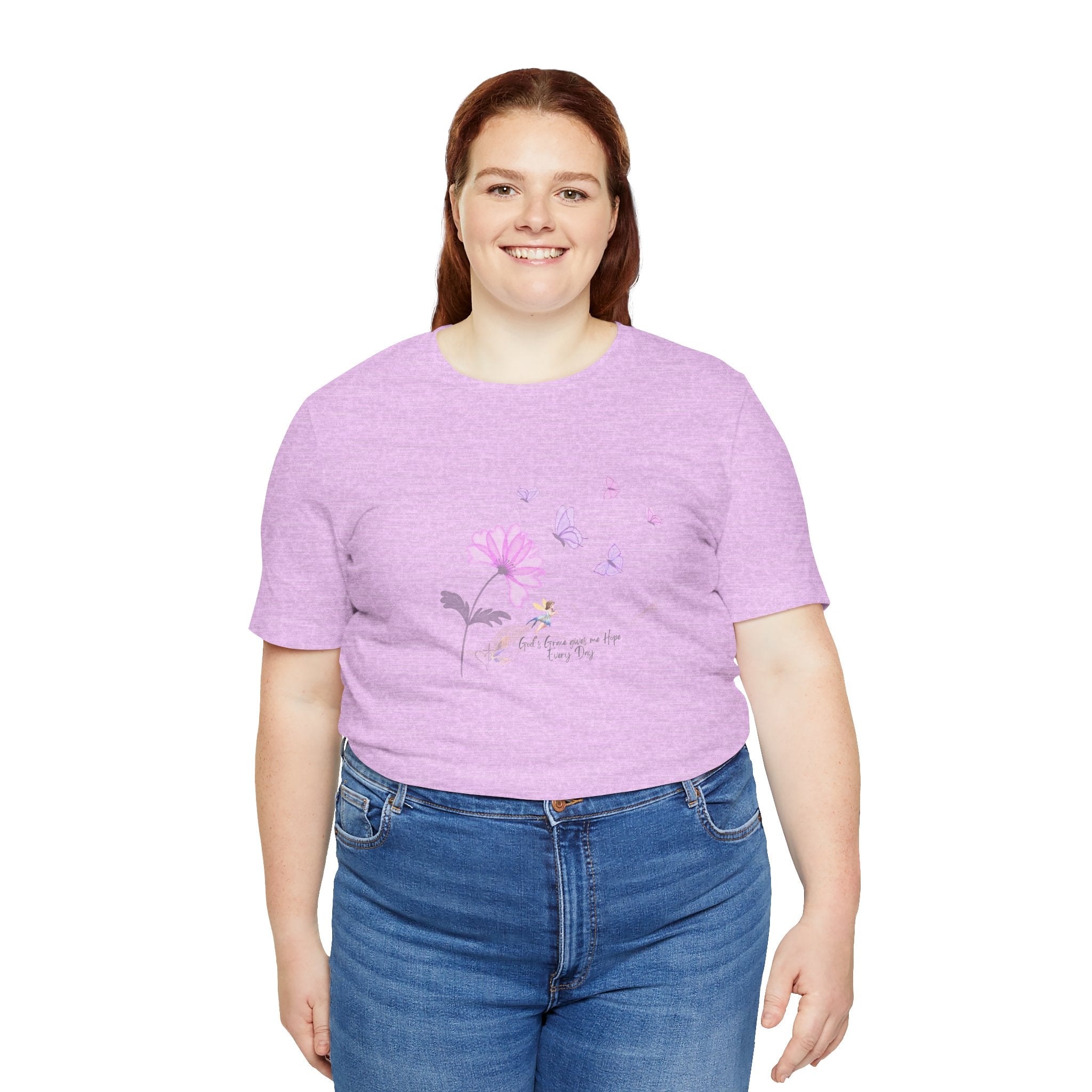 God's Grace Gives Me Hope Tee – Butterflies & Bloom