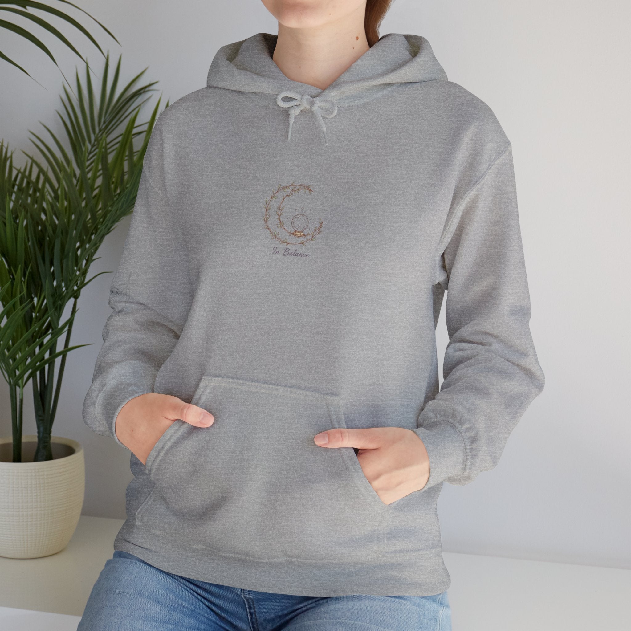 Soft Moonlit Unisex Hoodie - In Divine Balance