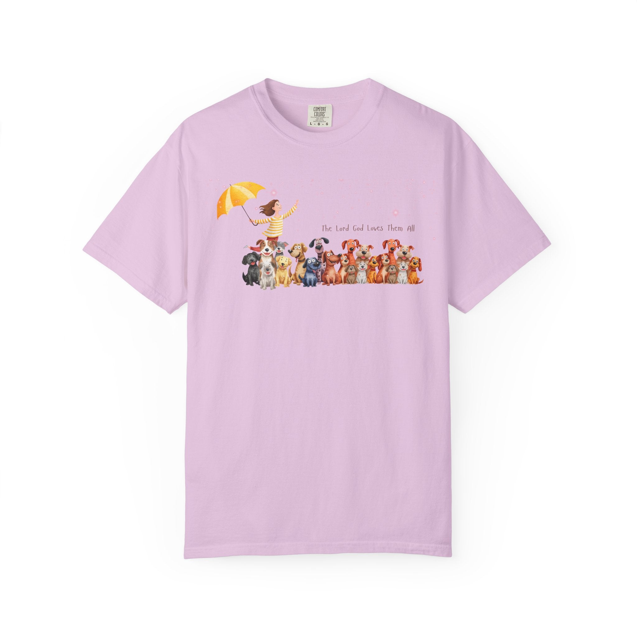 The Lord God Made Them All | Women's Dog Lover Relaxed Tee