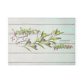 The Vineyard Covenant Glass Cutting Board — Faith-Inspired Kitchen Decor