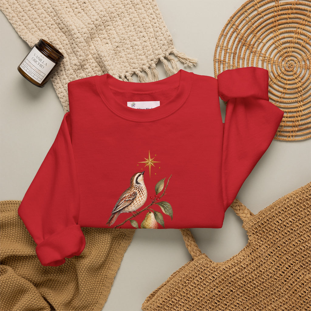 And a Partridge in a Pear Tree | Women's Christmas Crewneck Sweatshirt