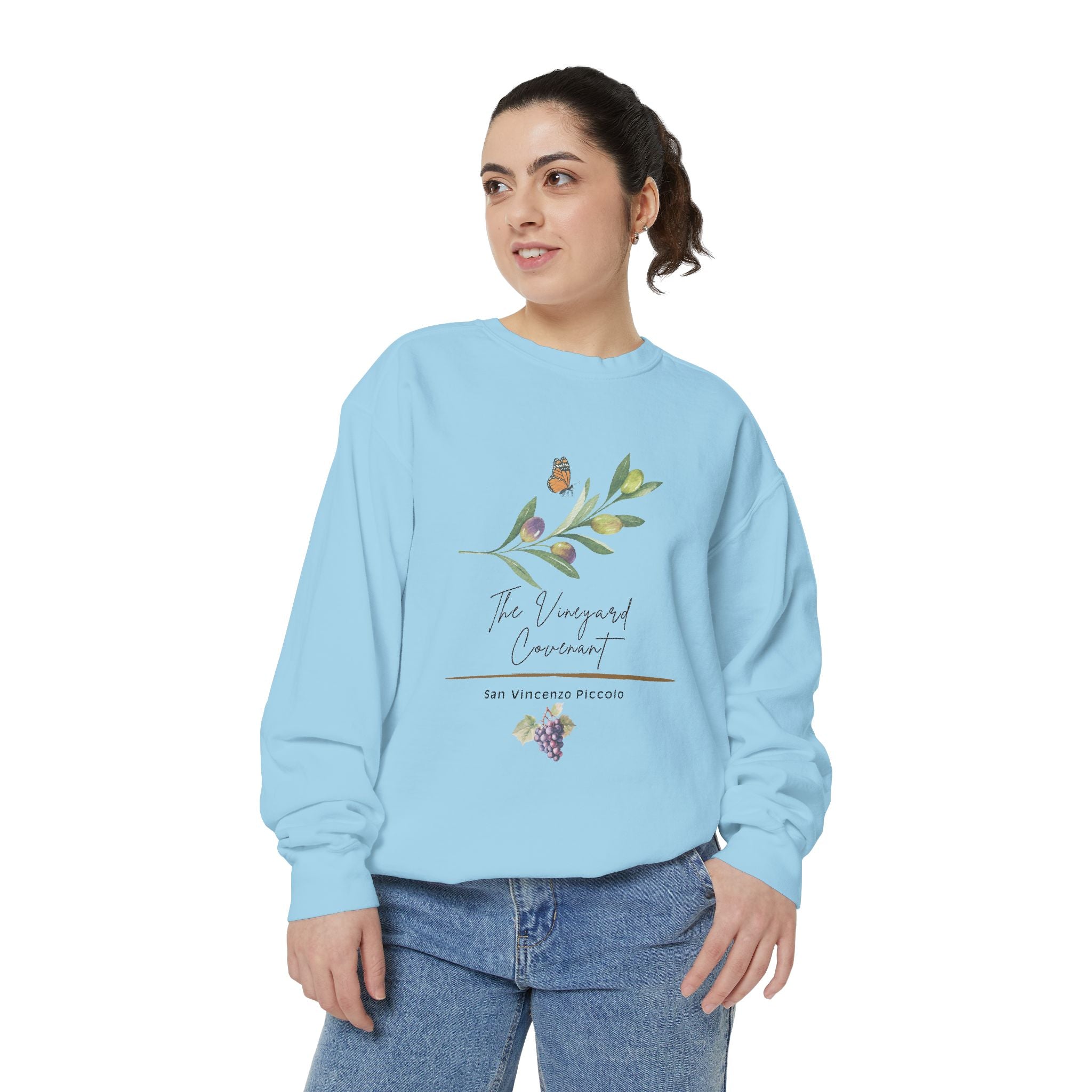 The Vineyard Covenant: Sarah’s Song — Women’s Crewneck Sweatshirt