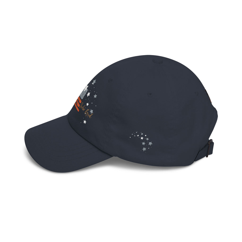 One Nation Under God | Embroidered Stars & Flag Dad Cap